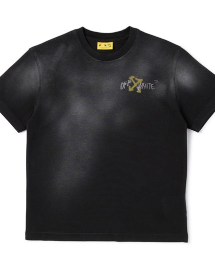 kids atelier off white Black Arrow Spray T-shirt