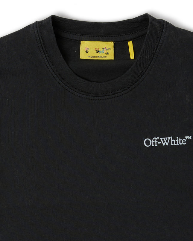 Kids atelier offwhite Black Arrow Monogram Oversized T-Shirt