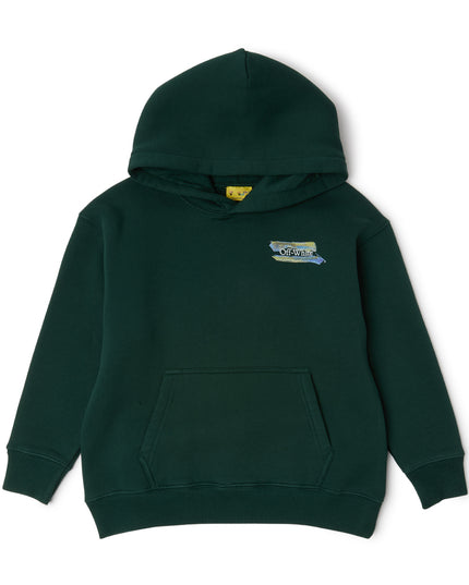 kids atelier offwhite Pine Grove Arrow Watercolor Hoodie