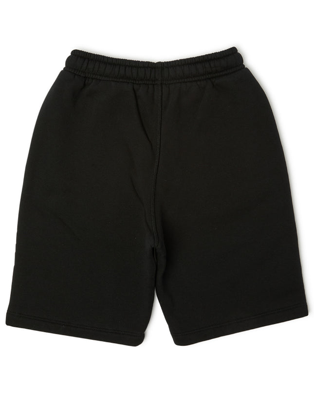 kids atelier offwhite Black Big Bookish Stamp Sweatshorts