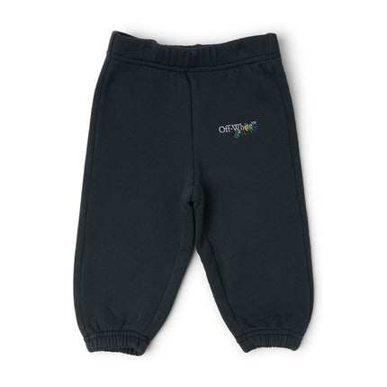 kids atelier off-white Navy Logo Sweatpants