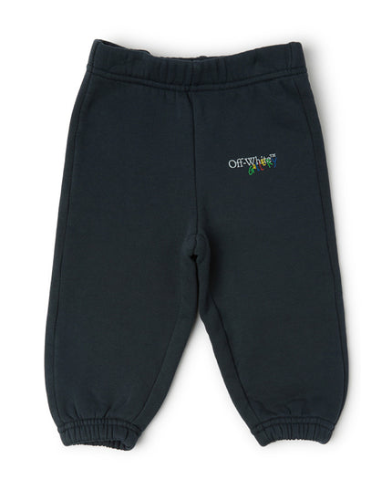 kids atelier off-white Navy Logo Sweatpants