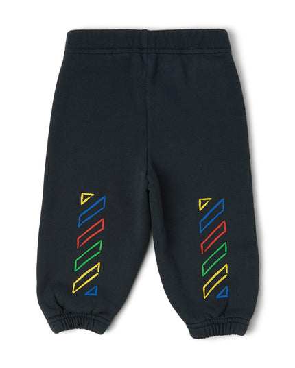 kids atelier off-white Navy Logo Sweatpants