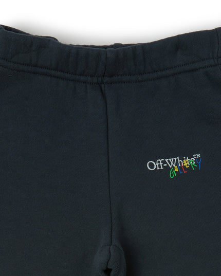kids atelier off-white Navy Logo Sweatpants
