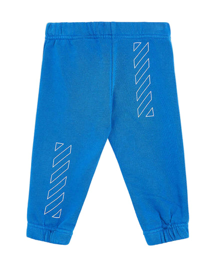 kids atelier off white Blue Bookish Sweatpants