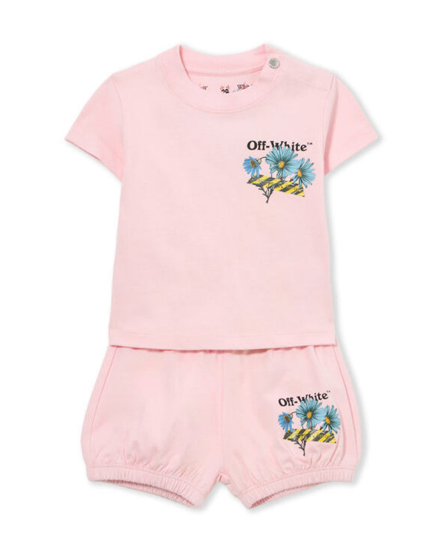 kids atelier off white Pink Daisy Tape Set