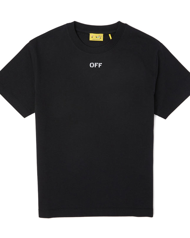 kids atelier off-white Black Arrow Acrylic T‑Shirt