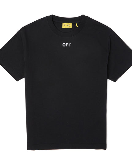 kids atelier off-white Black Arrow Acrylic T‑Shirt