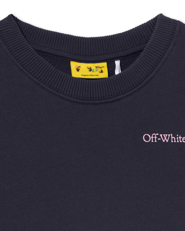 kids atelier off white Seaborne Arrow Splat Sweatshirt
