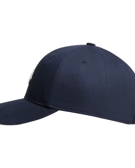 Kids Atelier-Moncler-Cotton Gabardine Baseball Cap
