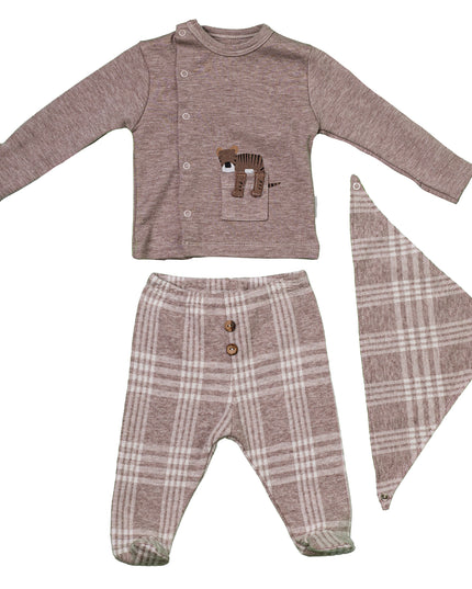 Andywawa-AC24404-BEIGE-Set 3 PCS