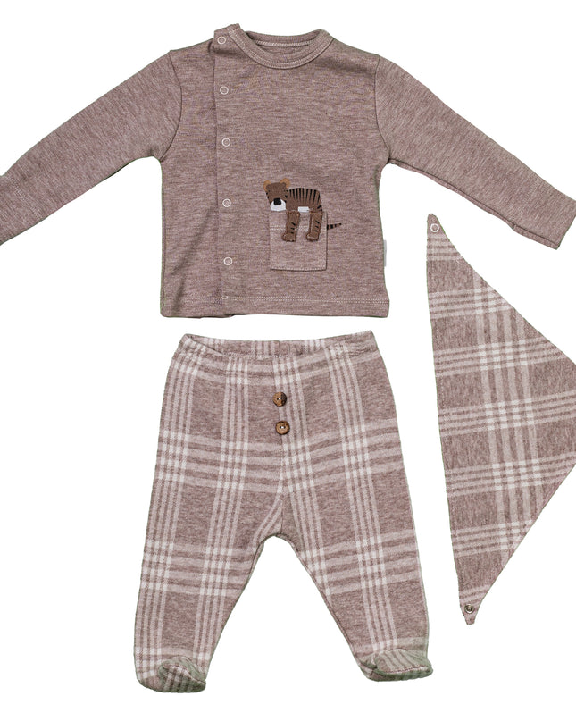 Andywawa-AC24404-BEIGE-Set 3 PCS