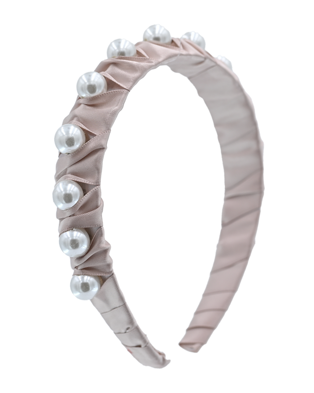 Mimi Tutu-MTHB52004-Pearl Studded Headband
