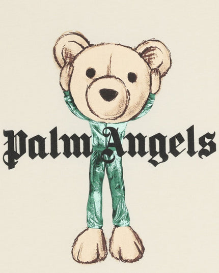 kids atelier palm angels Off White Teddy Bear Logo T-Shirt