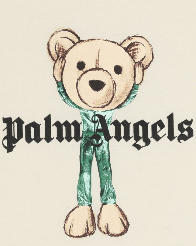 kids atelier palm angels Off White Teddy Bear Logo T-Shirt