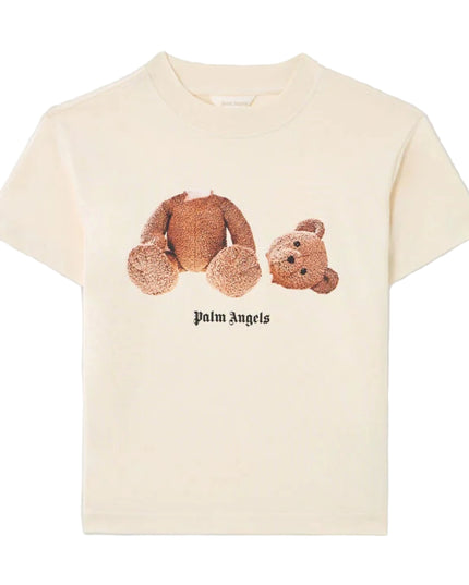 kids atelier palms angels Off White Bear Graphic T-Shirt