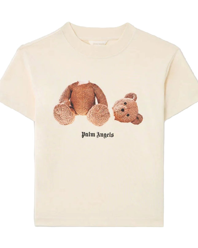 kids atelier palms angels Off White Bear Graphic T-Shirt