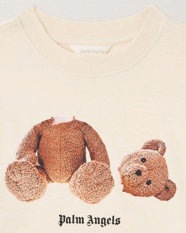 kids atelier palms angels Off White Bear Graphic T-Shirt