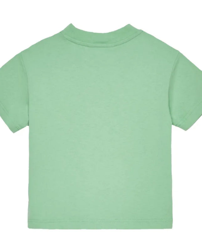 kids atelier palm angels Green Regular Logo T-Shirt