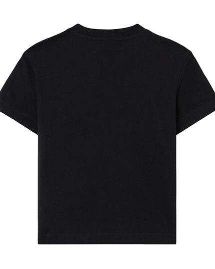 kids atelier palms angels Black Palm Stamp T-Shirt