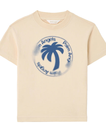 kids atelier palms angels Sand Palm Stamp T-Shirt