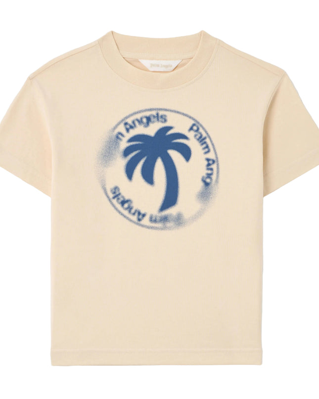 kids atelier palms angels Sand Palm Stamp T-Shirt
