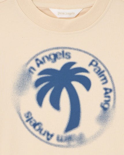 kids atelier palms angels Sand Palm Stamp T-Shirt