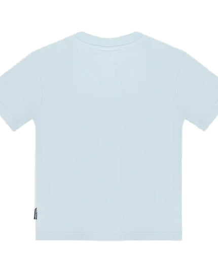kids atelier palms angels Baby Blue Blurred Bear Regular T-Shirt