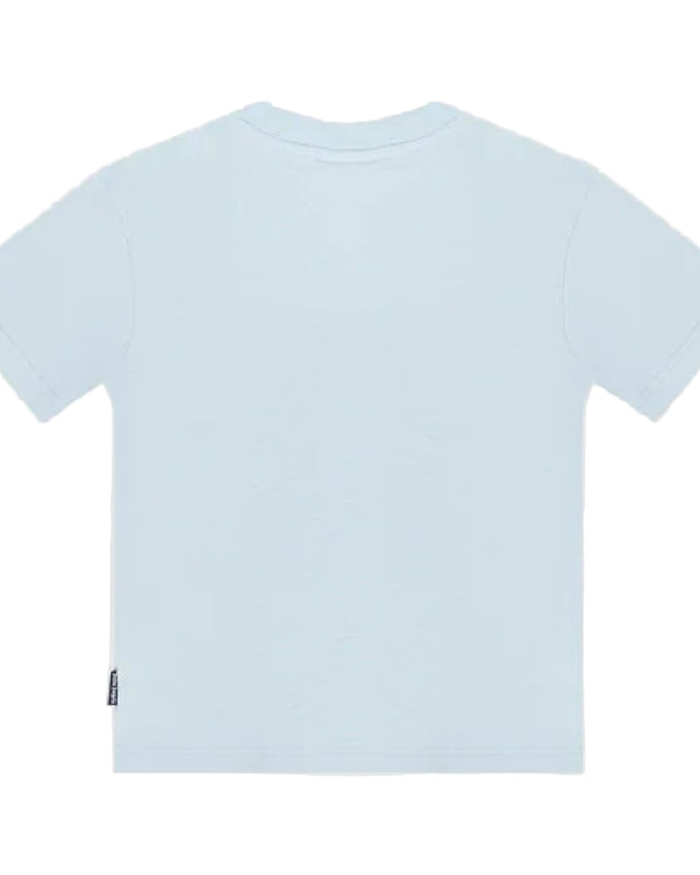 kids atelier palms angels Baby Blue Blurred Bear Regular T-Shirt