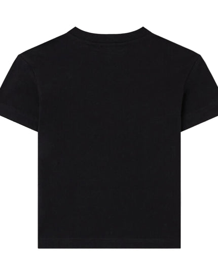 kids atelier palms angels Black Blurred Bear Regular T-Shirt