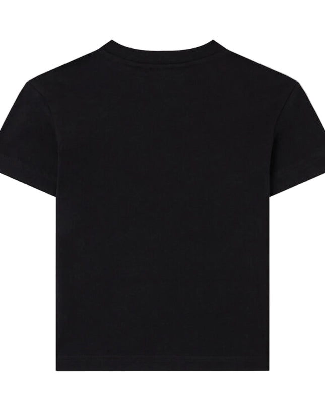 kids atelier palms angels Black Blurred Bear Regular T-Shirt