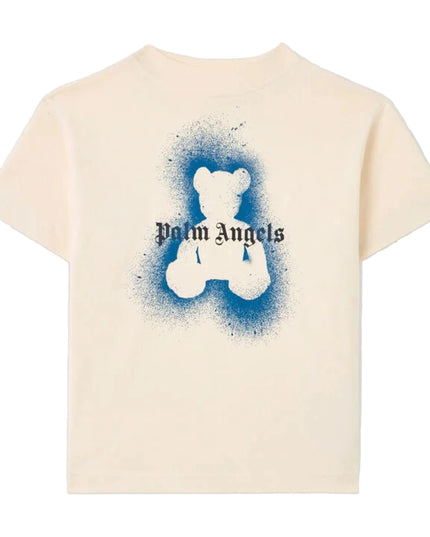 kids atelier palms angels Off White Spray Bear Regular T-Shirt