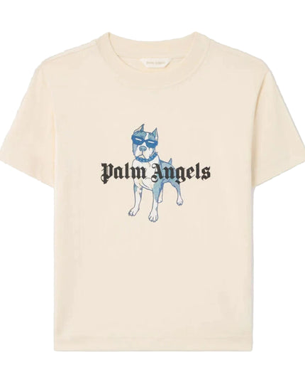 kids atelier palms angels Off White Dog Graphic T-Shirt