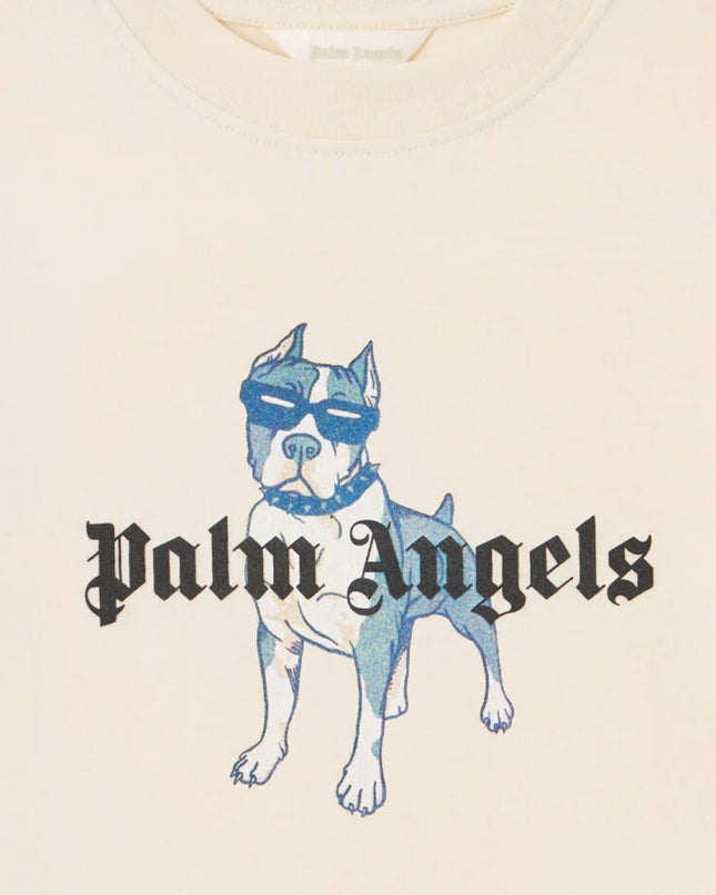 kids atelier palms angels Off White Dog Graphic T-Shirt