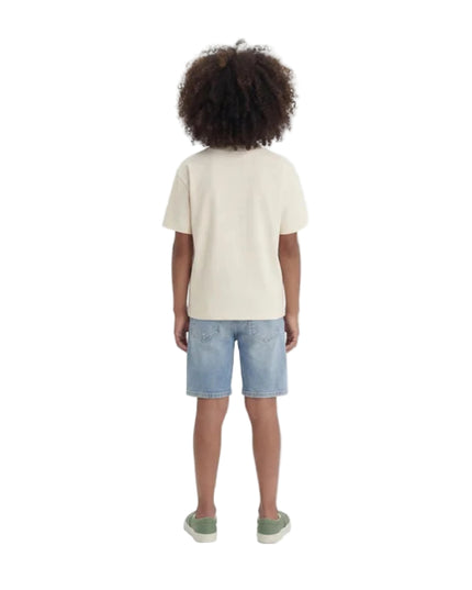 kids atelier palm angels Off White‑Palmino Gamer T‑Shirt