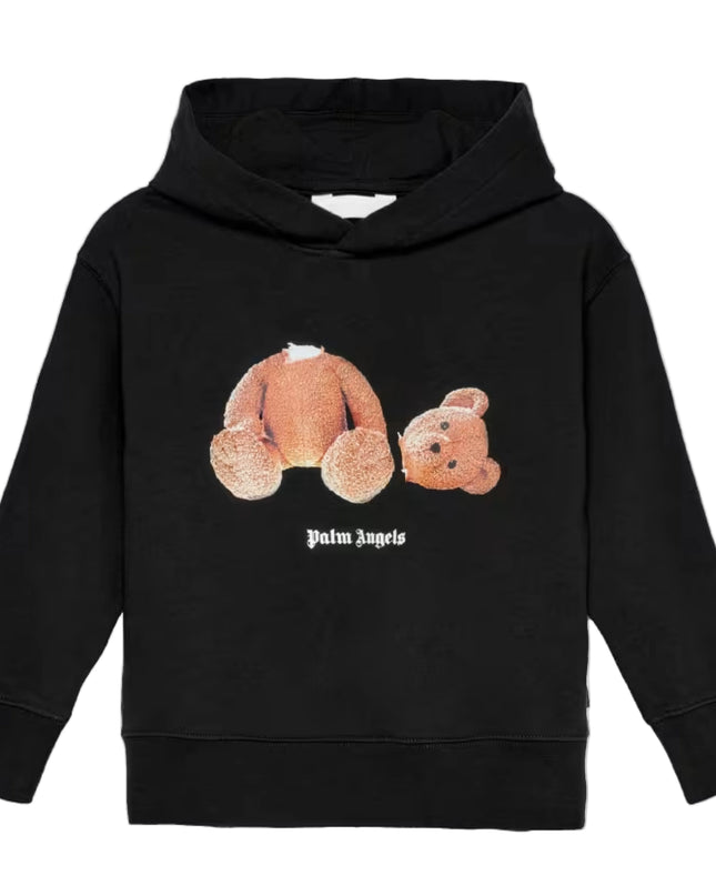 kids atelier plams angels Black Bear Hoodie