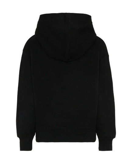 kids atelier palms angels Black Palm Stamp Hoodie