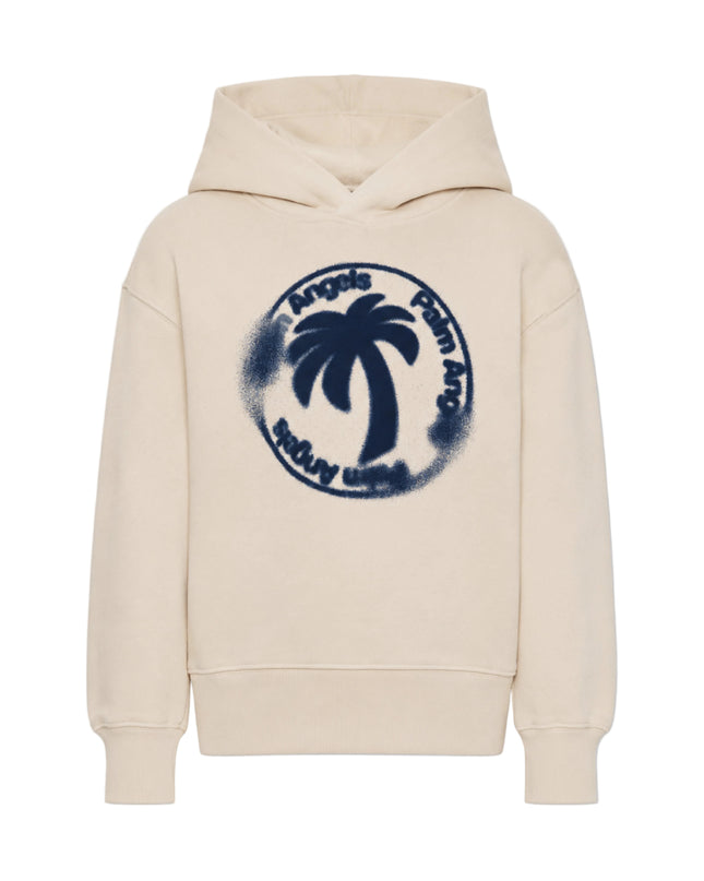 kids atelier palm angels Sand Palm Stamp Hoodie