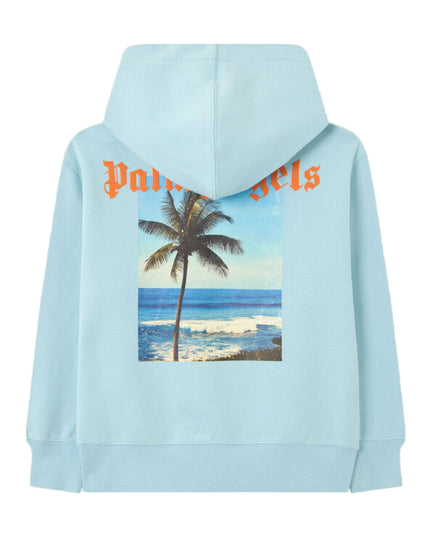 kids atelier palms angels Baby Blue Since 2015 Graphic Hoodie