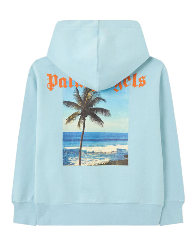 kids atelier palms angels Baby Blue Since 2015 Graphic Hoodie