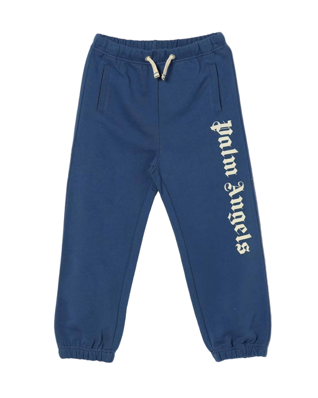 kids atelier palms angels Blue Overlogo Sweatpants