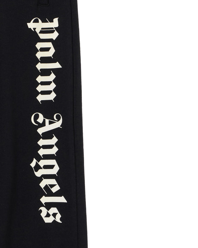 kids atelier palms angels Black Overlogo Sweatpants