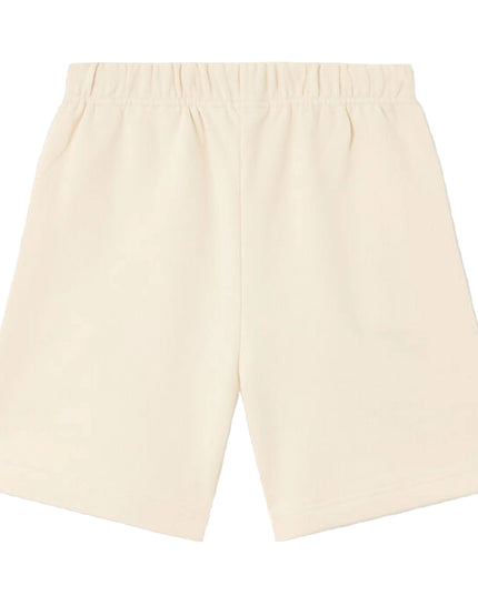kids atelier palms angels Off White Brushed Logo Sweatshorts