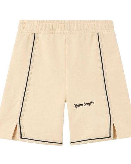 kids atelier palms angels Sand Logo Stripe Sweatshorts