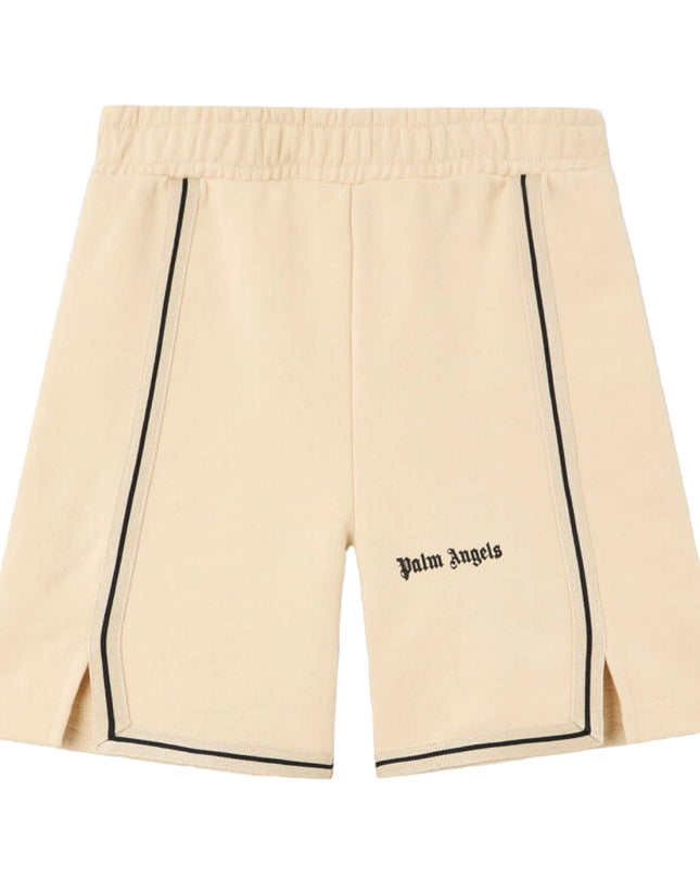 kids atelier palms angels Sand Logo Stripe Sweatshorts