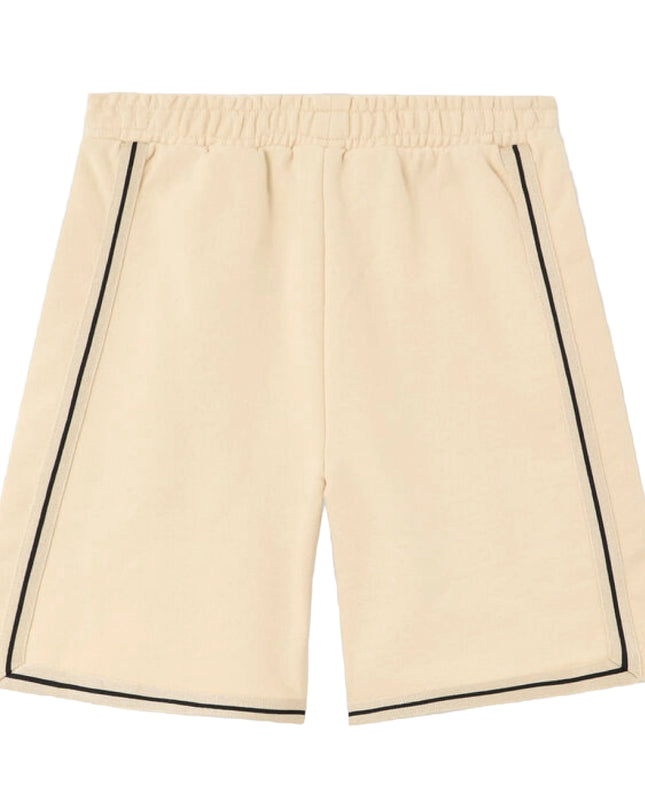 kids atelier palms angels Sand Logo Stripe Sweatshorts