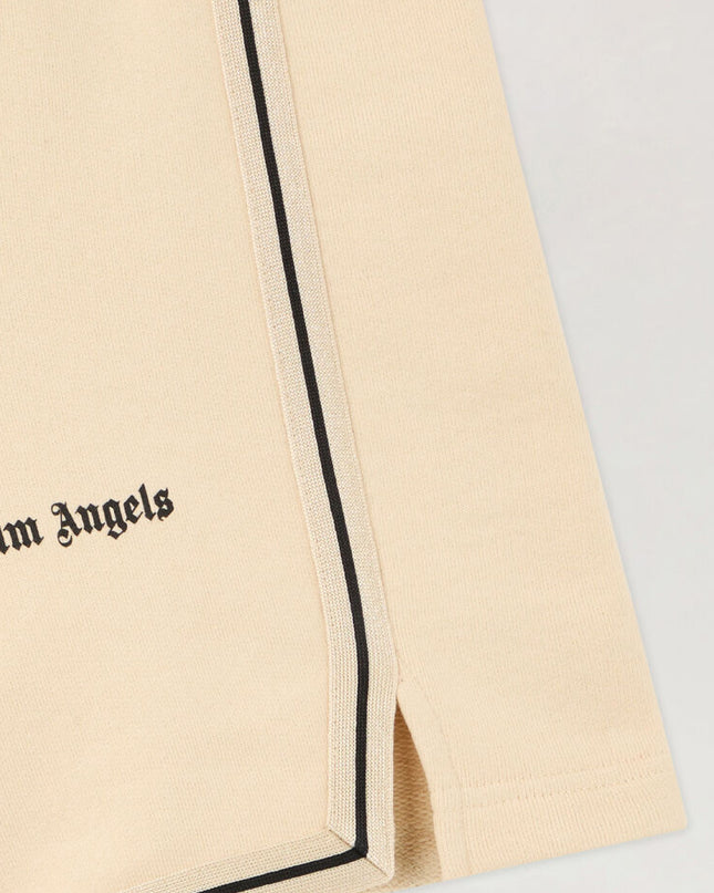 kids atelier palms angels Sand Logo Stripe Sweatshorts