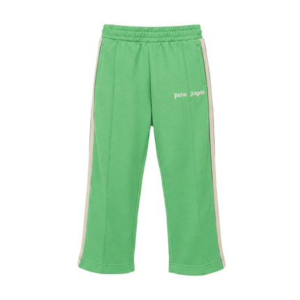 kids atelier palm angels Green Track Pants