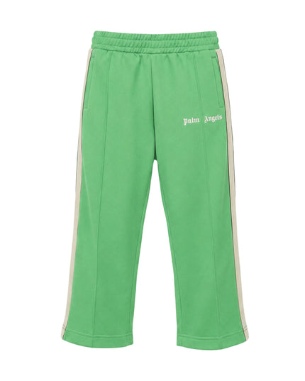kids atelier palm angels Green Track Pants