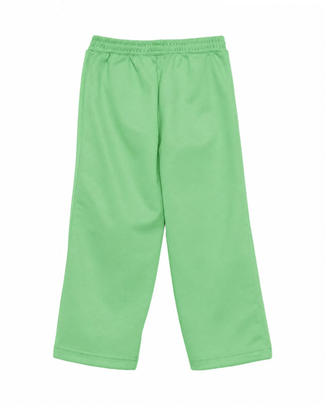 kids atelier palm angels Green Track Pants